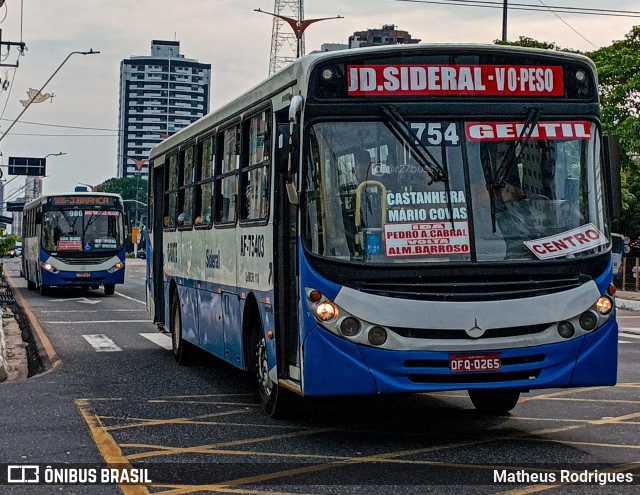 Viação Forte AF-75403 na cidade de Belém, Pará, Brasil, por Matheus Rodrigues. Número da foto: #12974844.