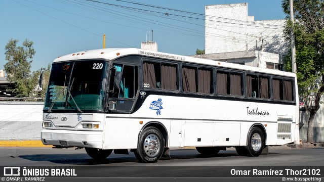 Autobuses Teotihuacan 220 na cidade de Gustavo A. Madero, Ciudad de México, México, por Omar Ramírez Thor2102. Número da foto: #12973659.