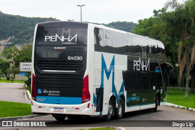 Empresa de Ônibus Nossa Senhora da Penha 64030 na cidade de Florianópolis, Santa Catarina, Brasil, por Diego Lip. Número da foto: #12973563.