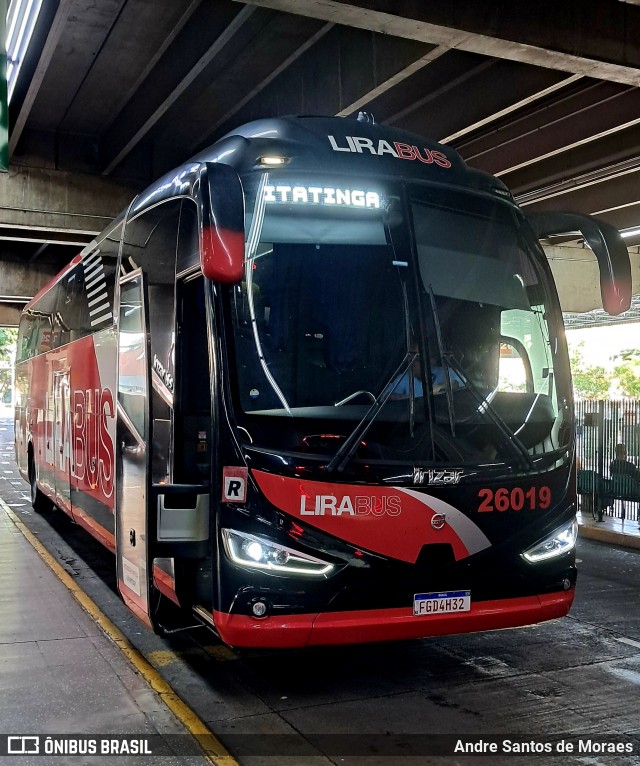 Lirabus 26019 na cidade de São Paulo, São Paulo, Brasil, por Andre Santos de Moraes. Número da foto: #12974574.