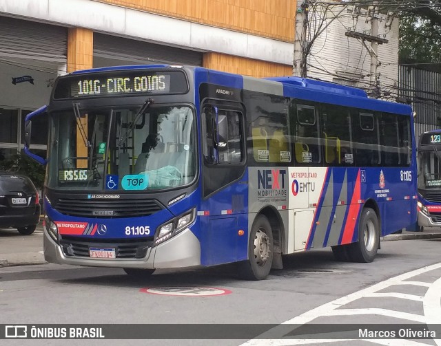 Next Mobilidade - ABC Sistema de Transporte 81.105 na cidade de São Caetano do Sul, São Paulo, Brasil, por Marcos Oliveira. Número da foto: #12973946.