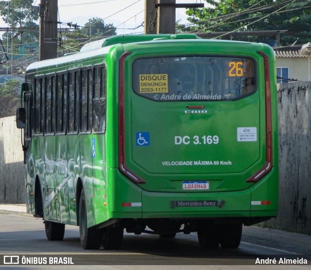 Transportes Santo Antônio DC 3.169 na cidade de Duque de Caxias, Rio de Janeiro, Brasil, por André Almeida. Número da foto: #12975218.