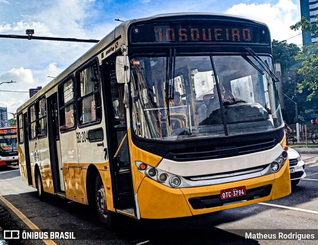 Belém Rio Transportes BD-204 na cidade de Belém, Pará, Brasil, por Matheus Rodrigues. Número da foto: #12974932.