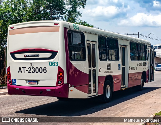 Empresa de Transportes Nova Marambaia AT-23006 na cidade de Belém, Pará, Brasil, por Matheus Rodrigues. Número da foto: #12974813.