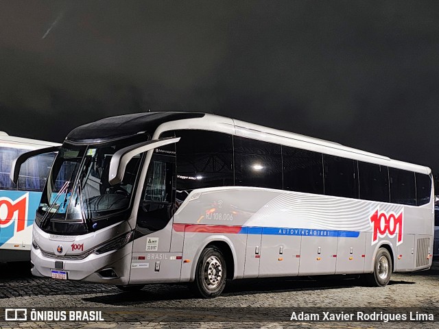 Auto Viação 1001 RJ 108.006 na cidade de Rio de Janeiro, Rio de Janeiro, Brasil, por Adam Xavier Rodrigues Lima. Número da foto: #12975383.