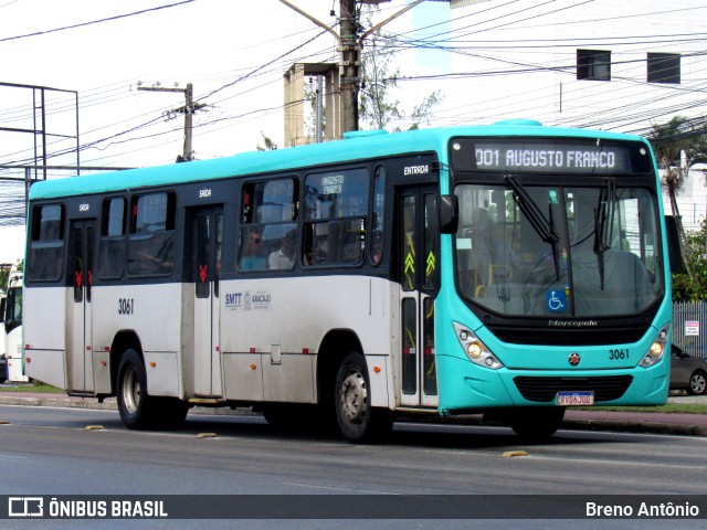 VRS - Viação Roberto Santana 3061 na cidade de Aracaju, Sergipe, Brasil, por Breno Antônio. Número da foto: #12973797.