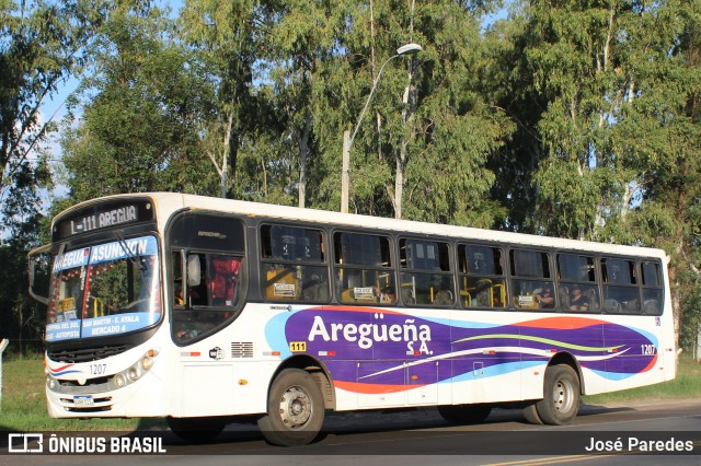 Aregueña S.A. - Línea 111 1207 na cidade de Luque, Central, Paraguai, por José Paredes. Número da foto: #12974973.