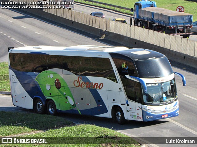 Sereno Tur 4700 na cidade de Aparecida, São Paulo, Brasil, por Luiz Krolman. Número da foto: #12974835.