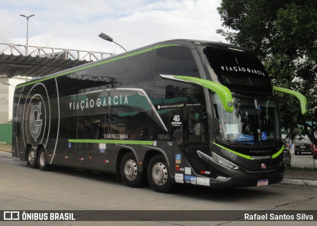 Viação Garcia 98040 na cidade de São Paulo, São Paulo, Brasil, por Rafael Santos Silva. Número da foto: #12975288.