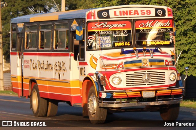 7 de Octubre - Linea 59 012 na cidade de Luque, Central, Paraguai, por José Paredes. Número da foto: #12974772.
