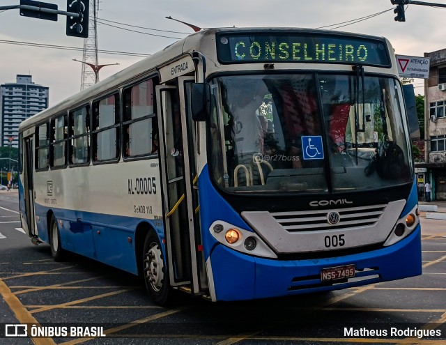 Auto Viação Monte Cristo AL-00005 na cidade de Belém, Pará, Brasil, por Matheus Rodrigues. Número da foto: #12974833.