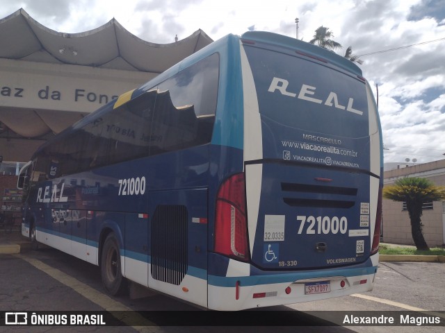Viação Real Ita 721000 na cidade de Porciúncula, Rio de Janeiro, Brasil, por Alexandre  Magnus. Número da foto: #12977705.