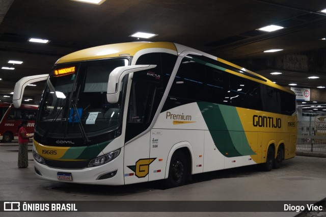Empresa Gontijo de Transportes 19685 na cidade de Belo Horizonte, Minas Gerais, Brasil, por Diogo Viec. Número da foto: #12976582.