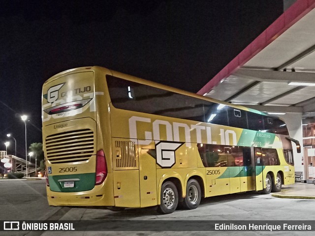 Empresa Gontijo de Transportes 25005 na cidade de Estiva, Minas Gerais, Brasil, por Edinilson Henrique Ferreira. Número da foto: #12976704.
