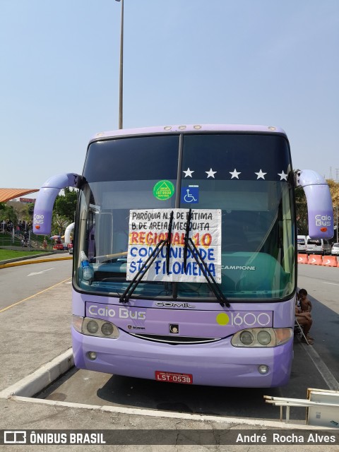 Caio Bus 1600 na cidade de Aparecida, São Paulo, Brasil, por André  Rocha Alves. Número da foto: #12976404.