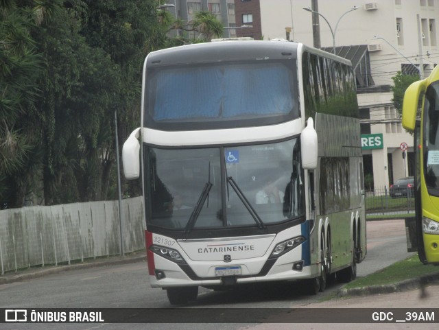 Auto Viação Catarinense 321307 na cidade de Curitiba, Paraná, Brasil, por GDC __39AM. Número da foto: #12977868.
