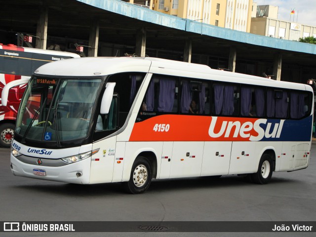 Unesul de Transportes 4150 na cidade de Porto Alegre, Rio Grande do Sul, Brasil, por João Victor. Número da foto: #12977202.