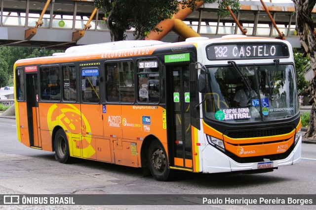 Empresa de Transportes Braso Lisboa A29173 na cidade de Rio de Janeiro, Rio de Janeiro, Brasil, por Paulo Henrique Pereira Borges. Número da foto: #12977309.