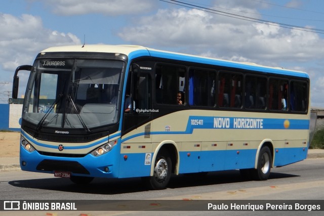 Viação Novo Horizonte 1025411 na cidade de Vitória da Conquista, Bahia, Brasil, por Paulo Henrique Pereira Borges. Número da foto: #12977324.