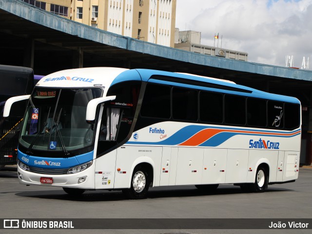 VUSC - Viação União Santa Cruz 4180 na cidade de Porto Alegre, Rio Grande do Sul, Brasil, por João Victor. Número da foto: #12976908.