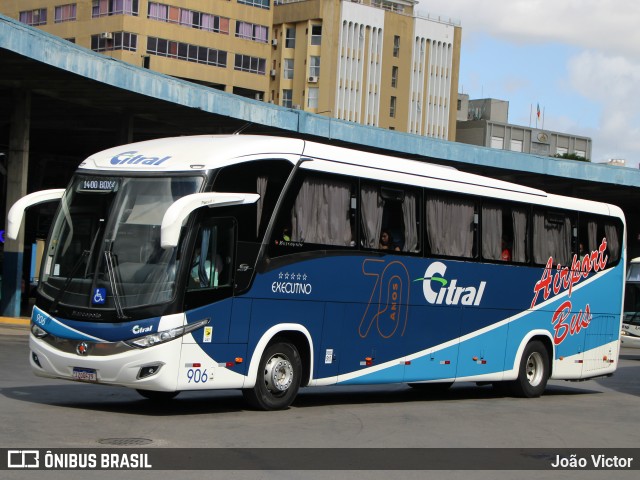 Citral Transporte e Turismo 906 na cidade de Porto Alegre, Rio Grande do Sul, Brasil, por João Victor. Número da foto: #12976542.