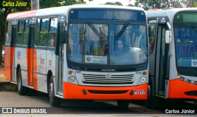 HP Transportes Coletivos 2120 na cidade de Goiânia, Goiás, Brasil, por Carlos Júnior. Número da foto: #12977867.