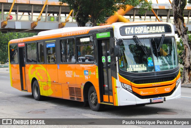Empresa de Transportes Braso Lisboa A29031 na cidade de Rio de Janeiro, Rio de Janeiro, Brasil, por Paulo Henrique Pereira Borges. Número da foto: #12977295.
