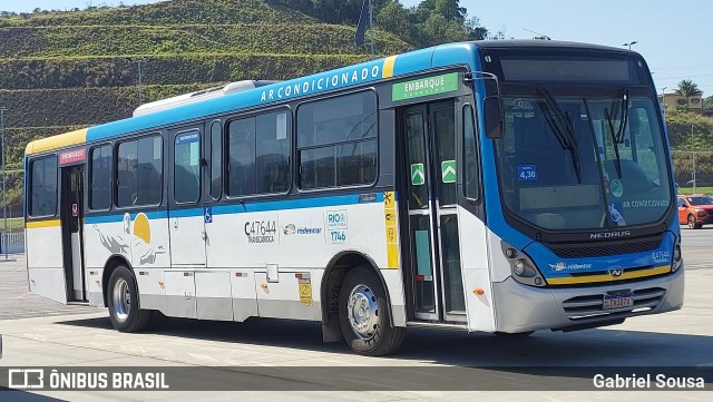 Viação Redentor C47644 na cidade de Duque de Caxias, Rio de Janeiro, Brasil, por Gabriel Sousa. Número da foto: #12976403.