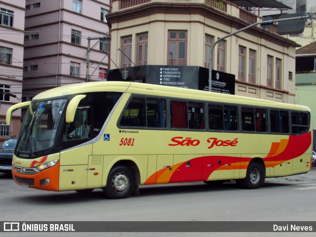 São José Turismo 5081 na cidade de Ponte Nova, Minas Gerais, Brasil, por Davi Neves. Número da foto: #12977303.