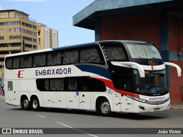 Expresso Embaixador 608 na cidade de Porto Alegre, Rio Grande do Sul, Brasil, por João Victor. Número da foto: #12976823.