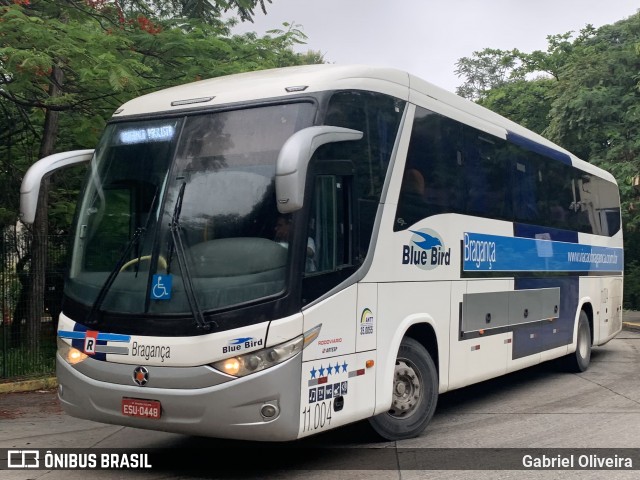 Auto Viação Bragança 11.004 na cidade de São Paulo, São Paulo, Brasil, por Gabriel Oliveira. Número da foto: #12976633.