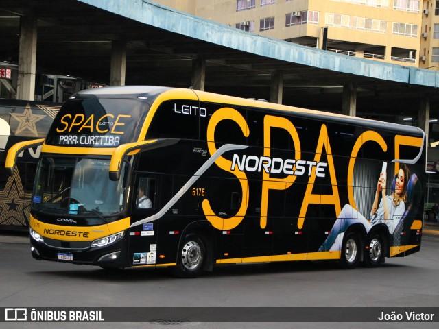 Expresso Nordeste 6175 na cidade de Porto Alegre, Rio Grande do Sul, Brasil, por João Victor. Número da foto: #12976948.