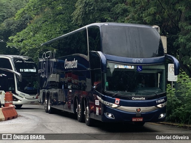 Viação Cometa 719301 na cidade de São Paulo, São Paulo, Brasil, por Gabriel Oliveira. Número da foto: #12976750.