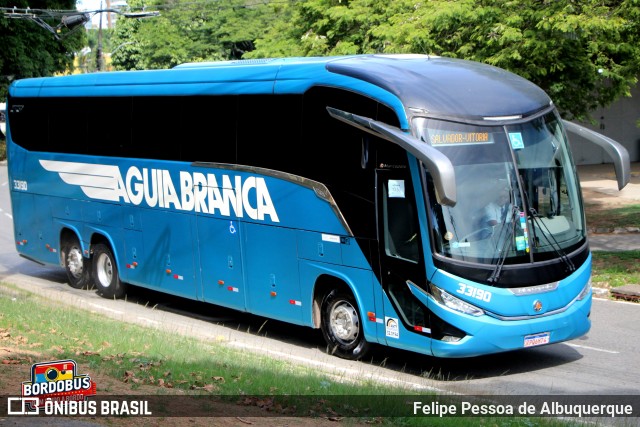Viação Águia Branca 33190 na cidade de Salvador, Bahia, Brasil, por Felipe Pessoa de Albuquerque. Número da foto: #12977339.