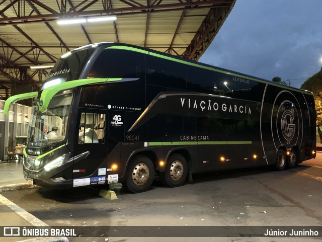 Viação Garcia 98041 na cidade de Londrina, Paraná, Brasil, por Júnior Juninho. Número da foto: #12975680.