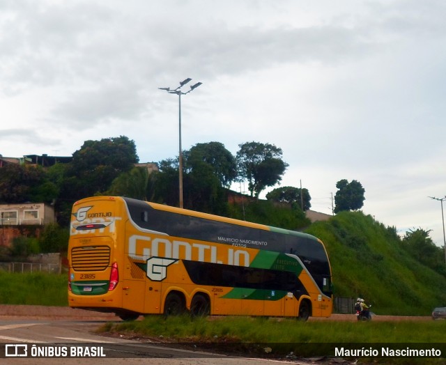 Empresa Gontijo de Transportes 23185 na cidade de Belo Horizonte, Minas Gerais, Brasil, por Maurício Nascimento. Número da foto: #12977899.
