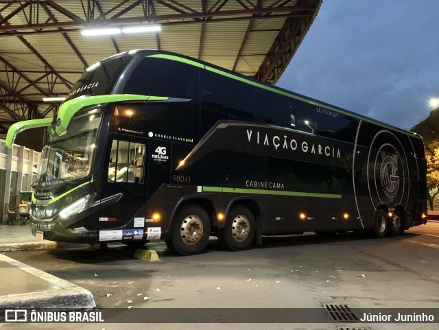 Viação Garcia 98041 na cidade de Londrina, Paraná, Brasil, por Júnior Juninho. Número da foto: #12975681.