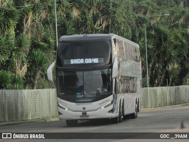 Auto Viação Catarinense 324315 na cidade de Curitiba, Paraná, Brasil, por GDC __39AM. Número da foto: #12977453.
