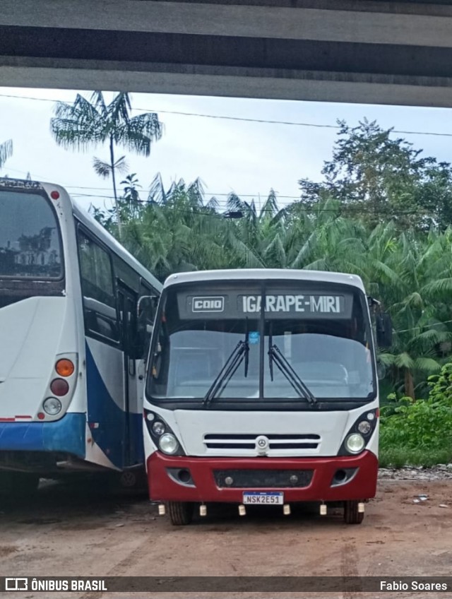 Ônibus Particulares NSK2E51 na cidade de Igarapé-Miri, Pará, Brasil, por Fabio Soares. Número da foto: #12977273.