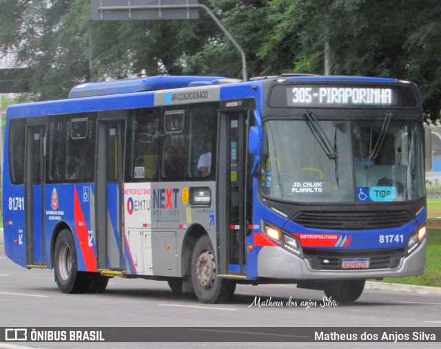 Next Mobilidade - ABC Sistema de Transporte 81.741 na cidade de São Bernardo do Campo, São Paulo, Brasil, por Matheus dos Anjos Silva. Número da foto: #12976689.