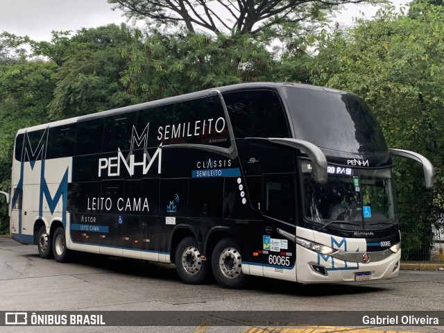 Empresa de Ônibus Nossa Senhora da Penha 60065 na cidade de São Paulo, São Paulo, Brasil, por Gabriel Oliveira. Número da foto: #12976637.