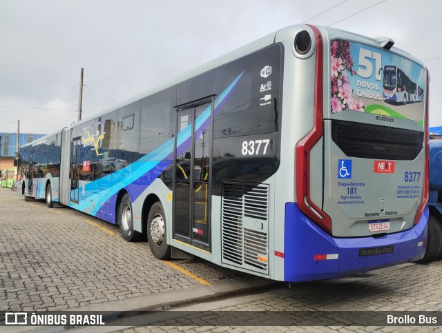 Next Mobilidade - ABC Sistema de Transporte 8377 na cidade de São Bernardo do Campo, São Paulo, Brasil, por Brollo Bus. Número da foto: #12975665.