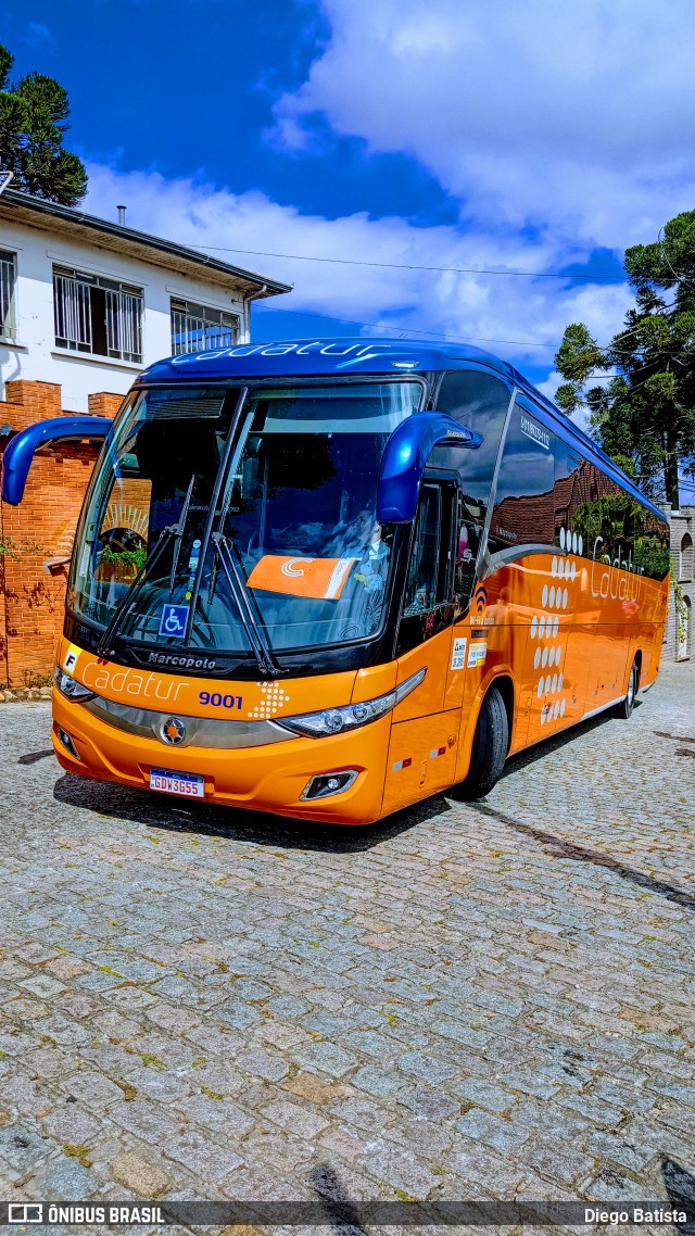 Cadatur Transportes e Turismo 9001 na cidade de Curitiba, Paraná, Brasil, por Diego Batista. Número da foto: #12978830.