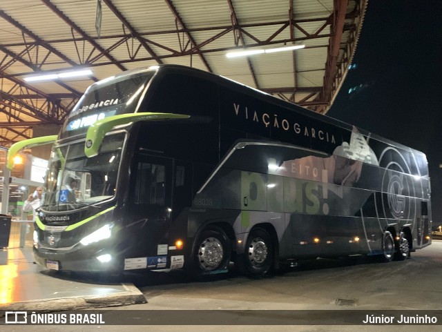 Viação Garcia 88038 na cidade de Londrina, Paraná, Brasil, por Júnior Juninho. Número da foto: #12978847.