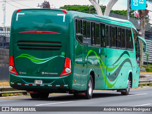 Autotransportes San José a Venecia 21 na cidade de Mata Redonda, San José, San José, Costa Rica, por Andrés Martínez Rodríguez. Número da foto: #12979742.