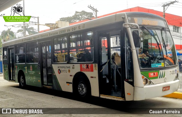 Next Mobilidade - ABC Sistema de Transporte 7400 na cidade de São Paulo, São Paulo, Brasil, por Cauan Ferreira. Número da foto: #12980085.