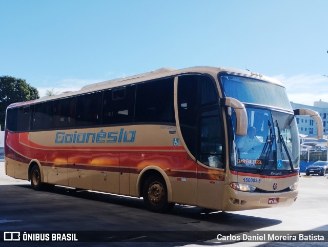 Auto Viação Goianésia 150003-5 na cidade de Goiânia, Goiás, Brasil, por Carlos Daniel Moreira Batista. Número da foto: #12980191.