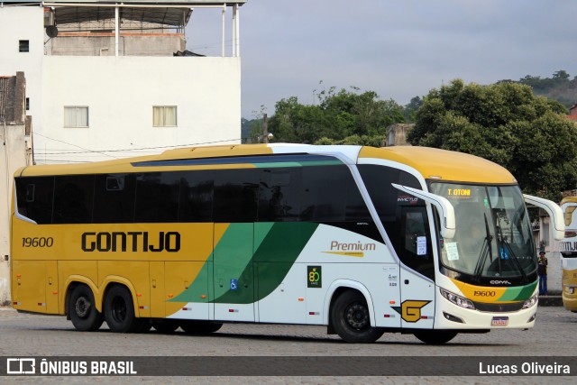 Empresa Gontijo de Transportes 19600 na cidade de Teófilo Otoni, Minas Gerais, Brasil, por Lucas Oliveira. Número da foto: #12980553.