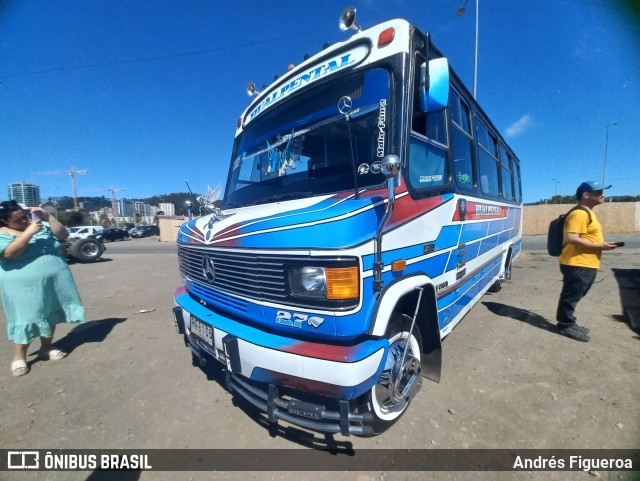 Autobuses sin identificación - Chile HUALPENTAL 27 na cidade de Concepción, Concepción, Bío-Bío, Chile, por Andrés Figueroa. Número da foto: #12978773.