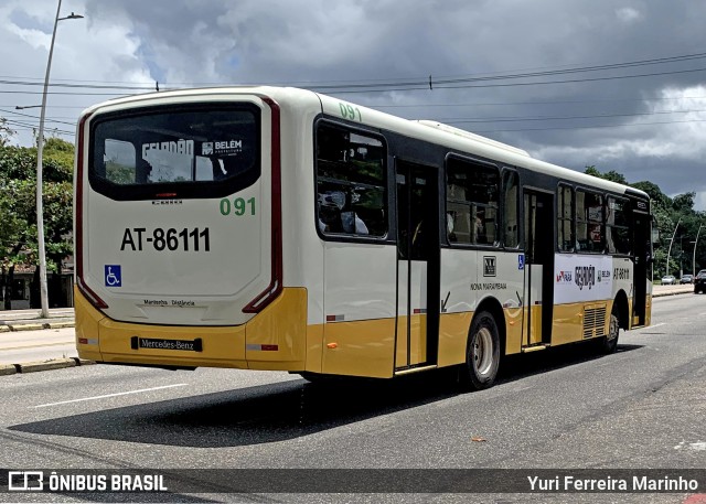 Empresa de Transportes Nova Marambaia AT-86111 na cidade de Belém, Pará, Brasil, por Yuri Ferreira Marinho. Número da foto: #12979529.